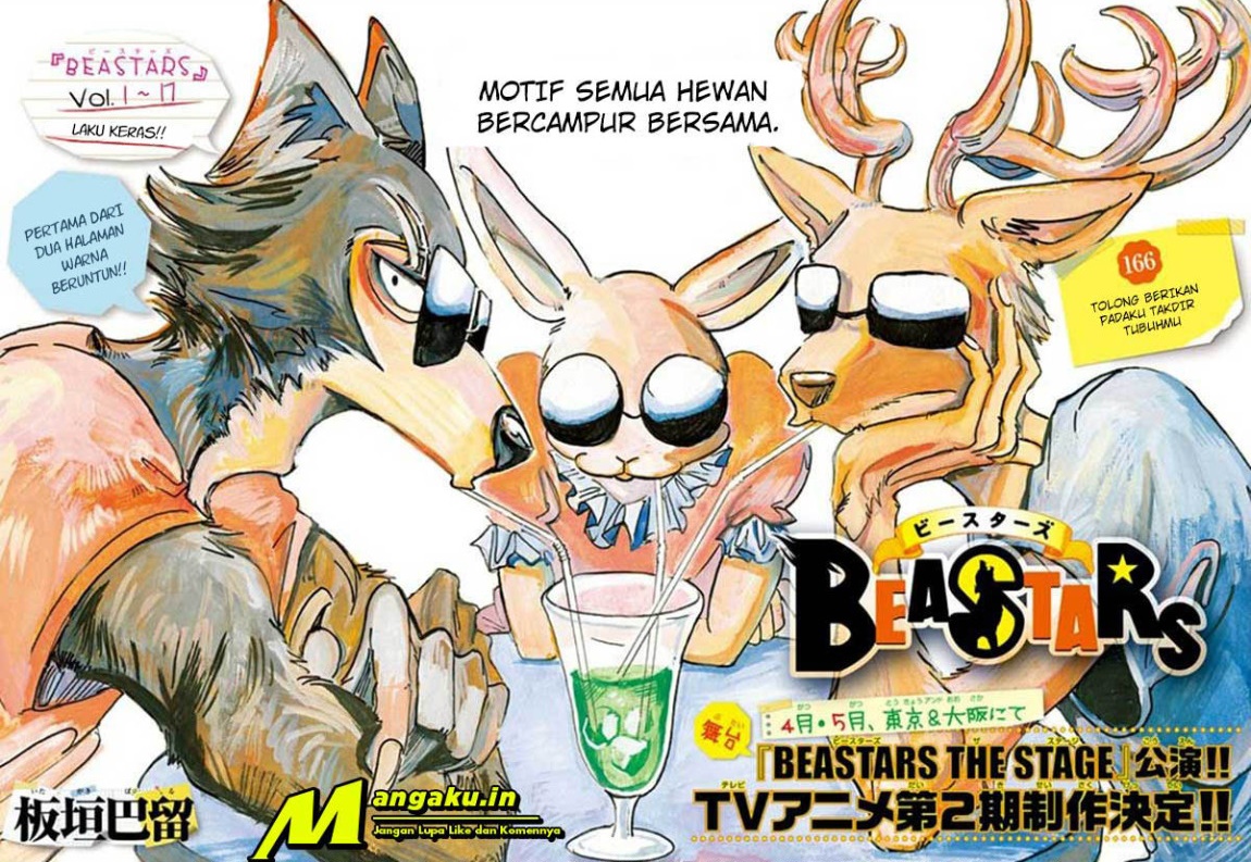 Baca Manga Beastars Chapter 166 Gambar 2