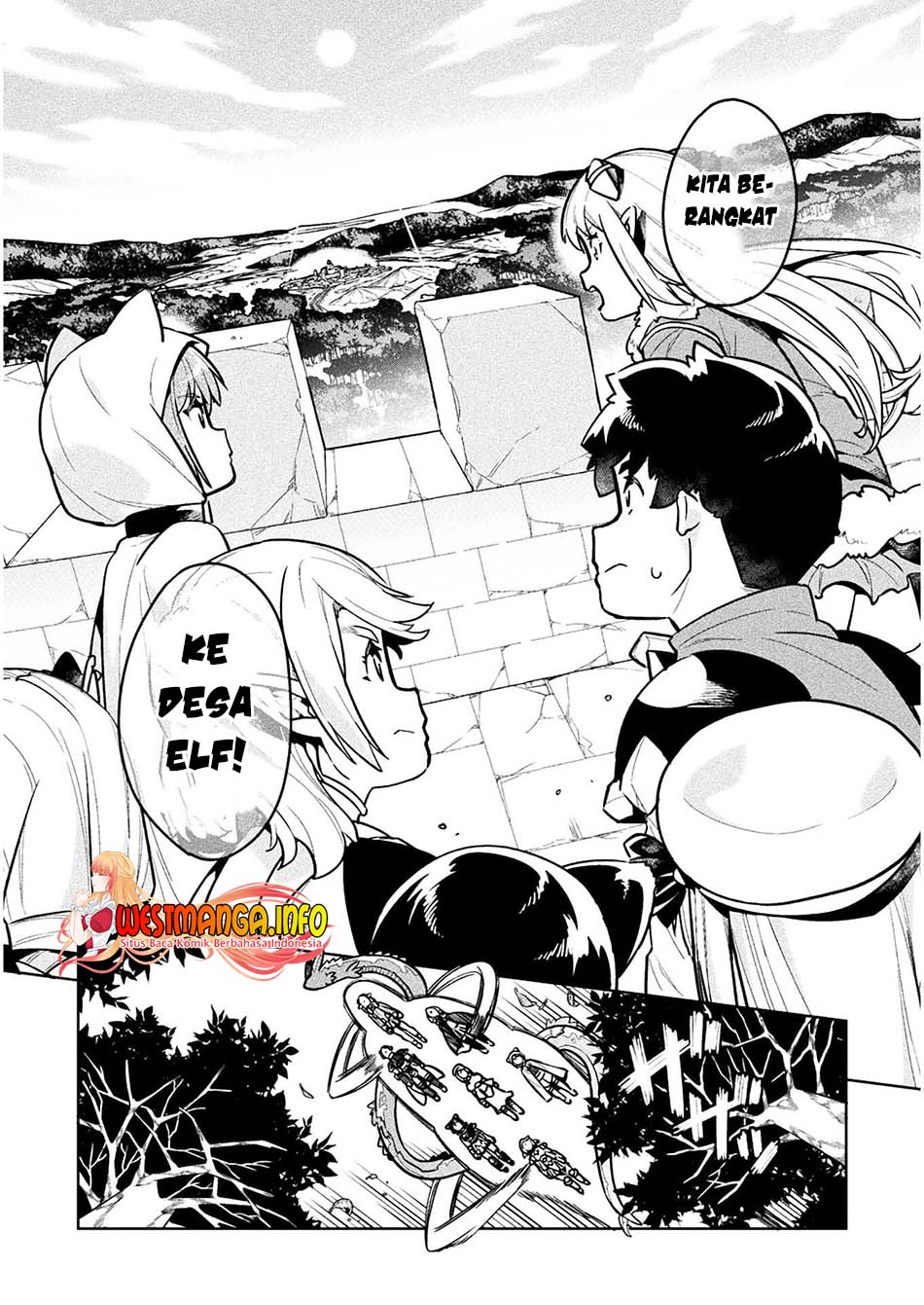 NEET dakedo Hello Work ni Ittara Isekai ni Tsuretekareta Chapter 40 Gambar 10