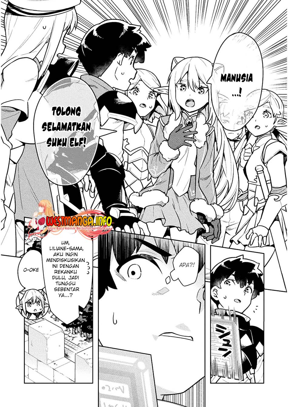 NEET dakedo Hello Work ni Ittara Isekai ni Tsuretekareta Chapter 40 Gambar 4