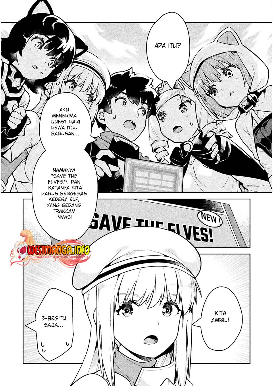 NEET dakedo Hello Work ni Ittara Isekai ni Tsuretekareta Chapter 40 Gambar 5