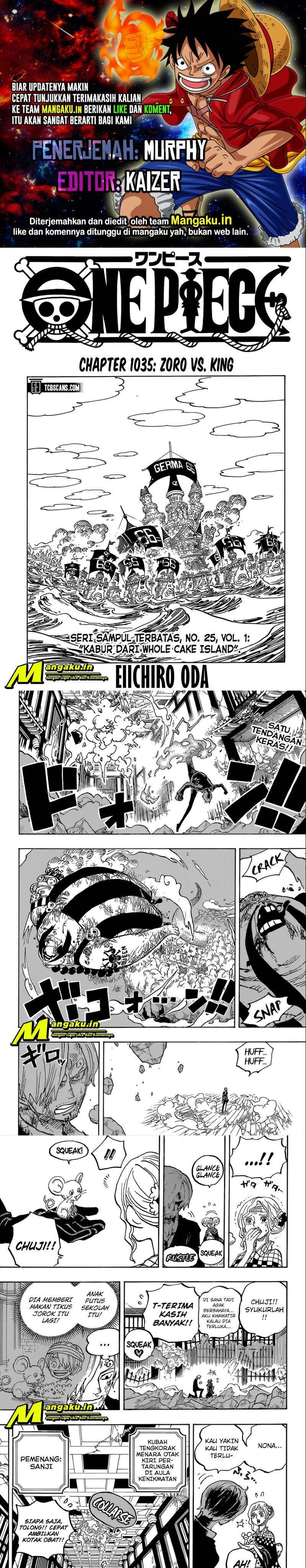 Baca Komik One Piece Chapter 1035 HD Gambar 1
