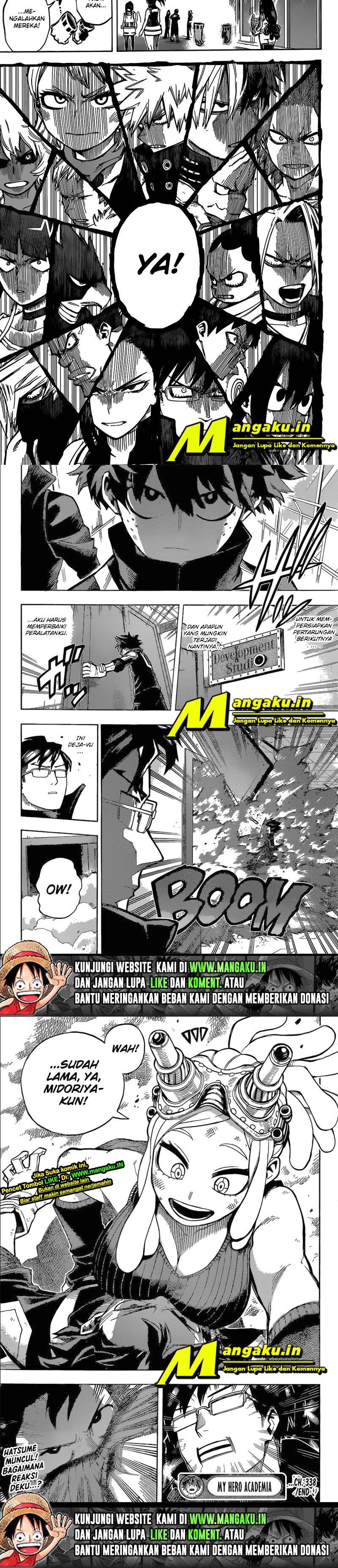 Boku no Hero Academia Chapter 338 Gambar 6