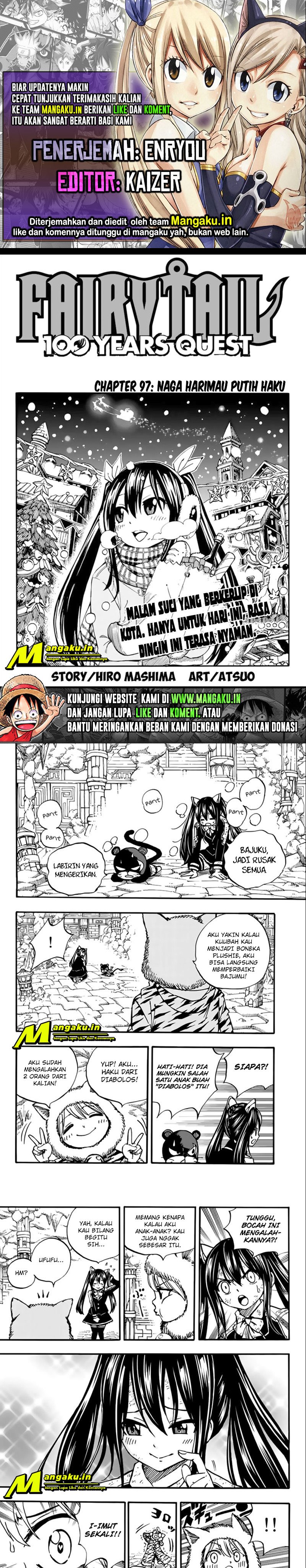 Baca Komik Fairy Tail: 100 Years Quest Chapter 97 Gambar 1