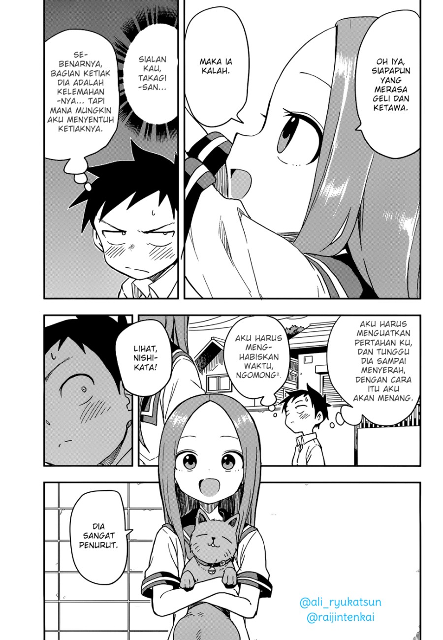 Karakai Jouzu no Takagi-san Chapter 147 Gambar 8