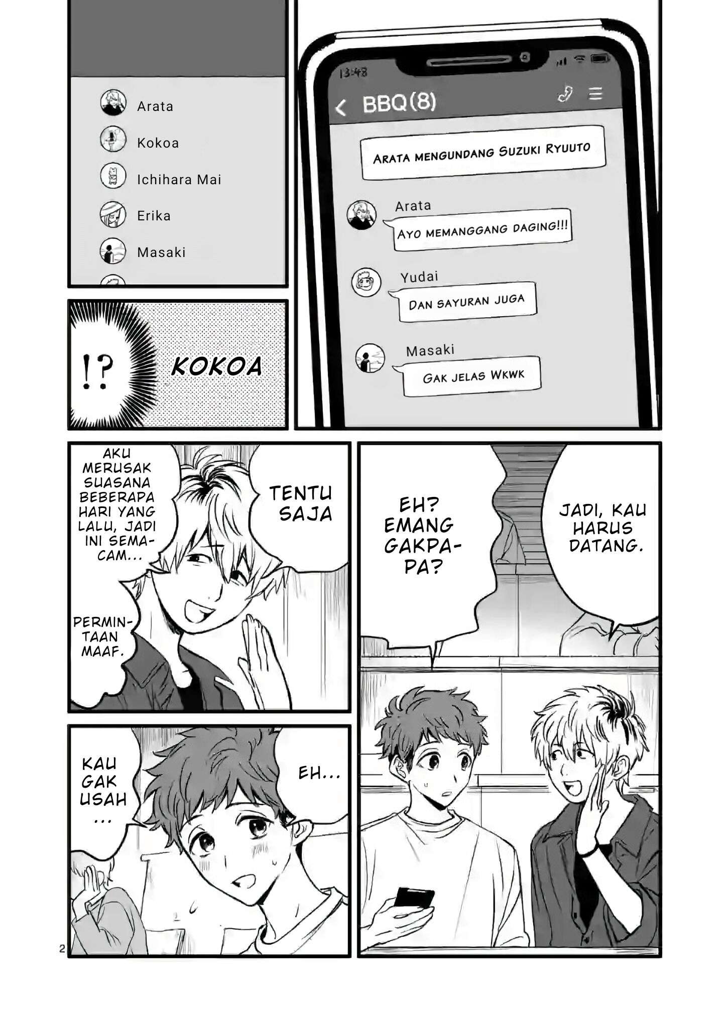 Kimi ni Koisuru Satsujinki Chapter 2 Gambar 3