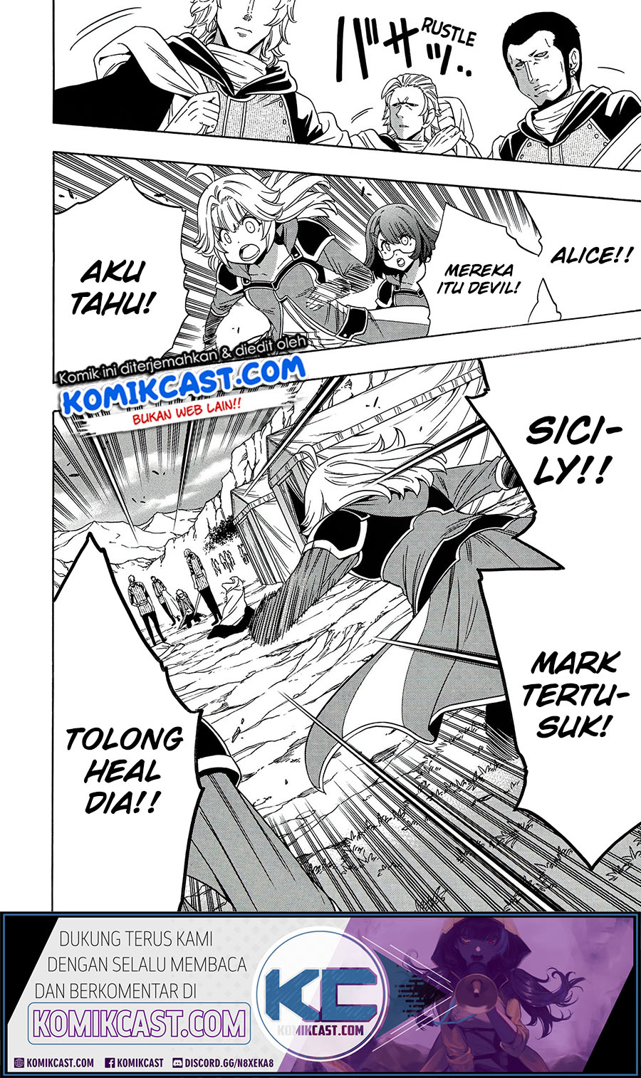 Kenja no Mago  Chapter 63 Gambar 3