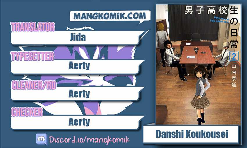Baca Komik Danshi Koukousei no Nichijou Chapter 29 Gambar 1
