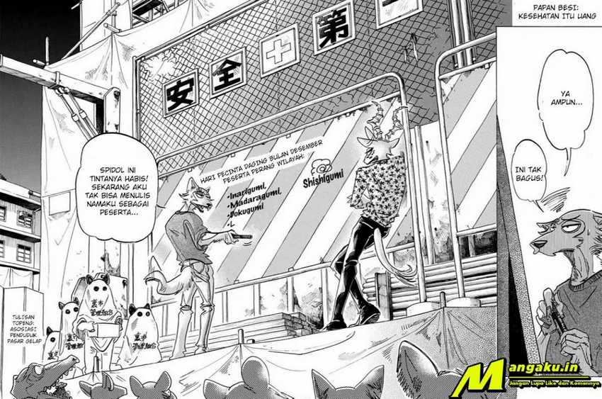 Beastars Chapter 167 Gambar 11