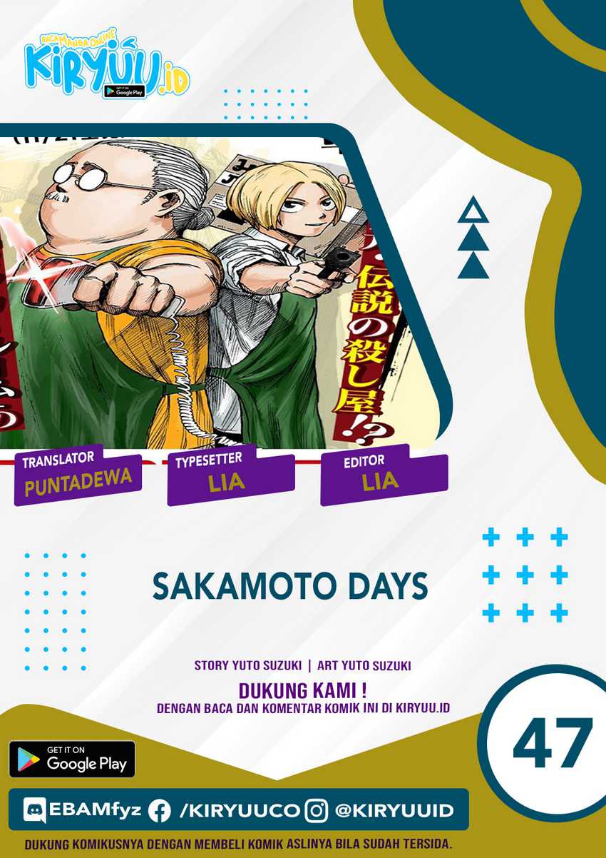 Baca Komik Sakamoto Days Chapter 47 Gambar 1