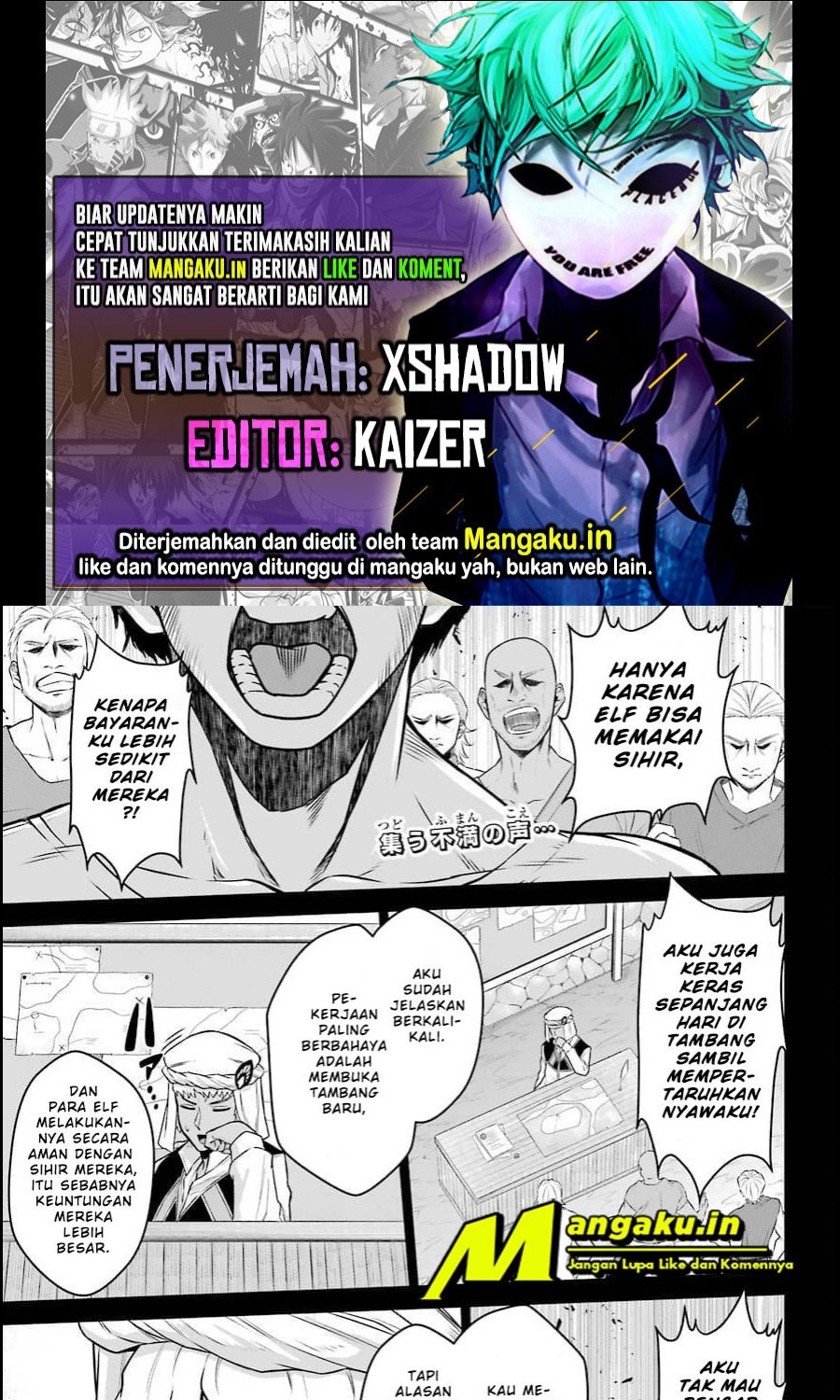 Baca Komik The Red Ranger Becomes an Adventurer in Another World Chapter 12.1 Gambar 1