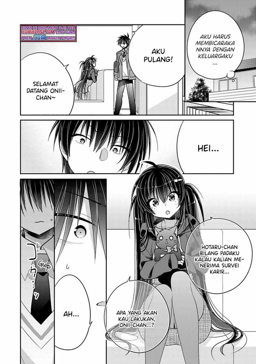 Siscon Ani to Brocon Imouto ga Shoujiki ni Nattara Chapter 37 Gambar 5