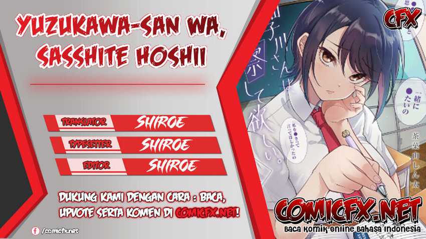 Baca Komik Yuzukawa-san wa, Sasshite Hoshii Chapter 3.5 Gambar 1