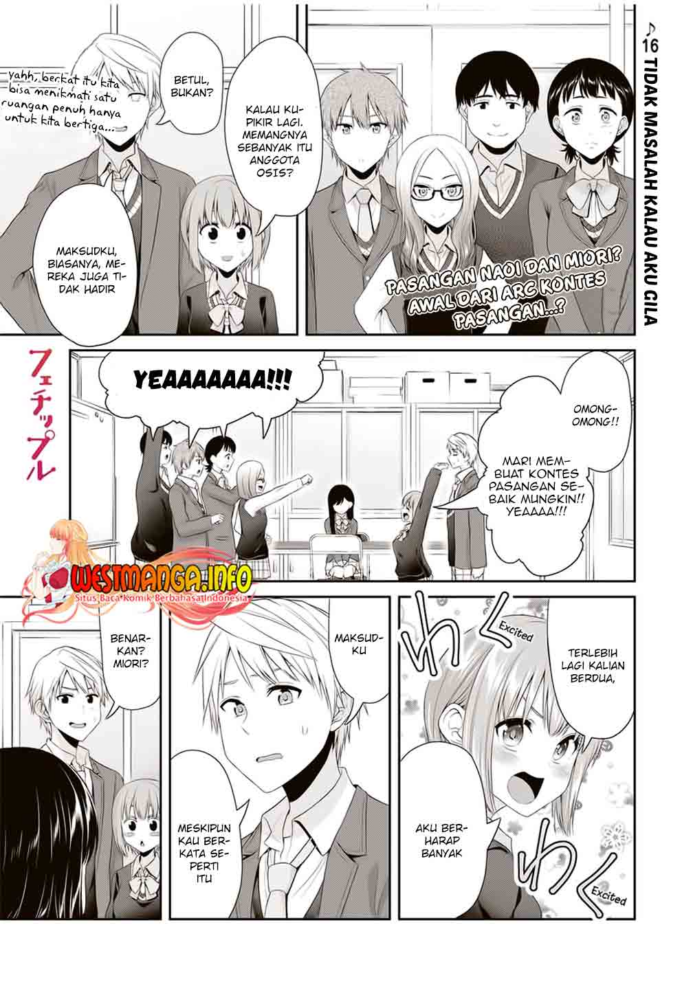 Baca Manga Fechippuru ~ bokura no junsuina koi Chapter 89 Gambar 2