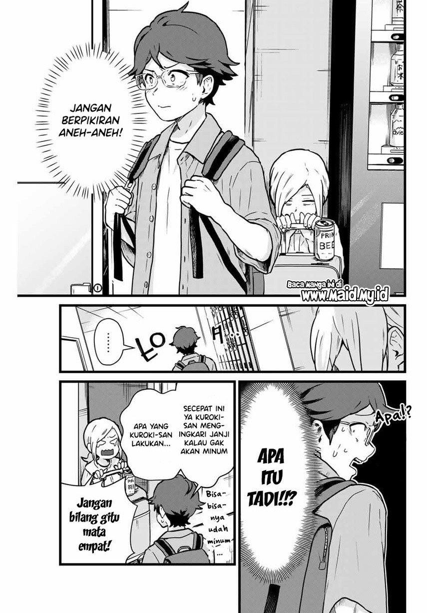 Tonari no Kuroki-san wa Nomu to Yabai Chapter 10 Gambar 9