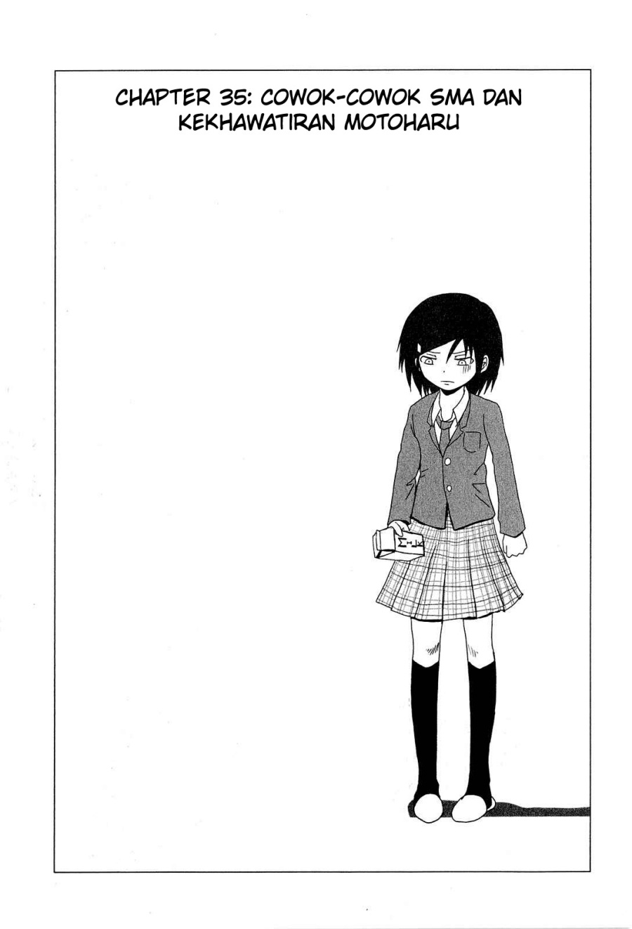 Baca Manga Danshi Koukousei no Nichijou Chapter 35 Gambar 2