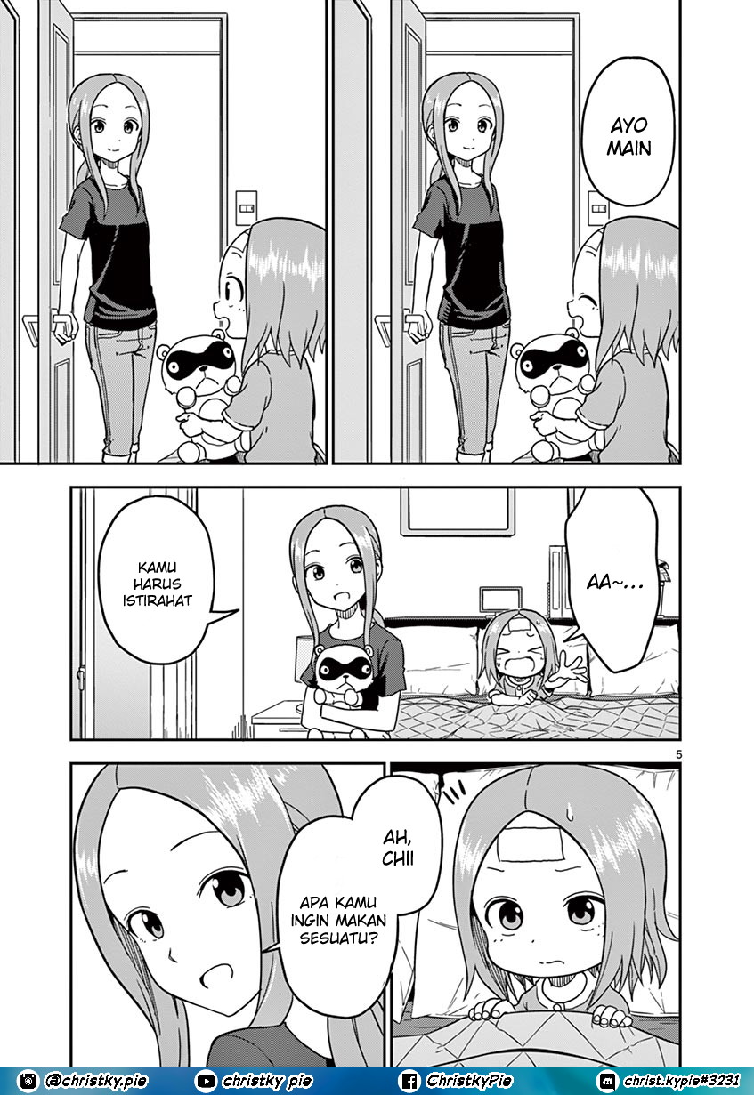 Karakai Jouzu no (Moto) Takagi-san Chapter 95 Gambar 5