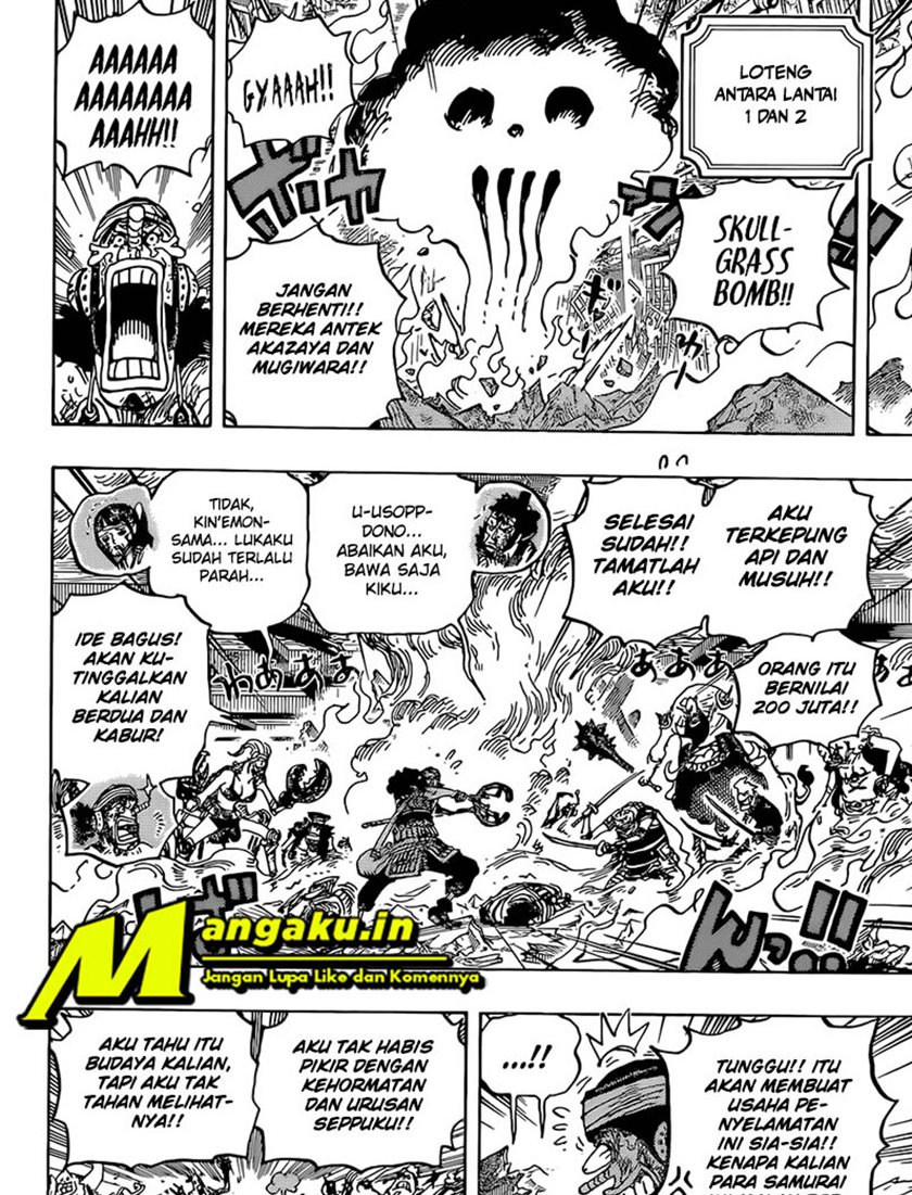 One Piece Chapter 1036 HD Gambar 11