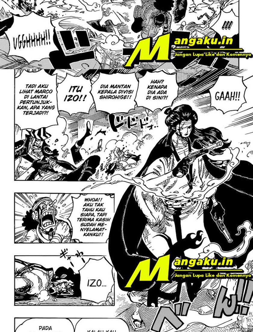 One Piece Chapter 1036 HD Gambar 13