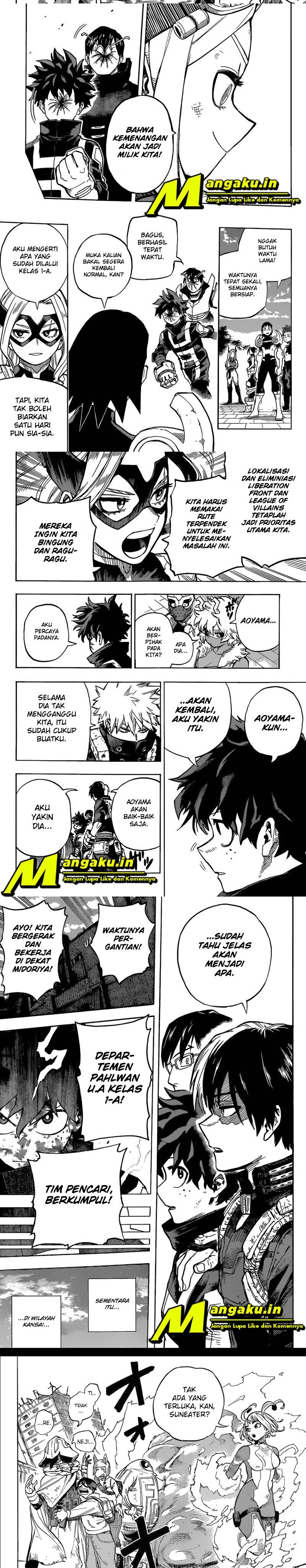 Boku no Hero Academia Chapter 339 Gambar 4