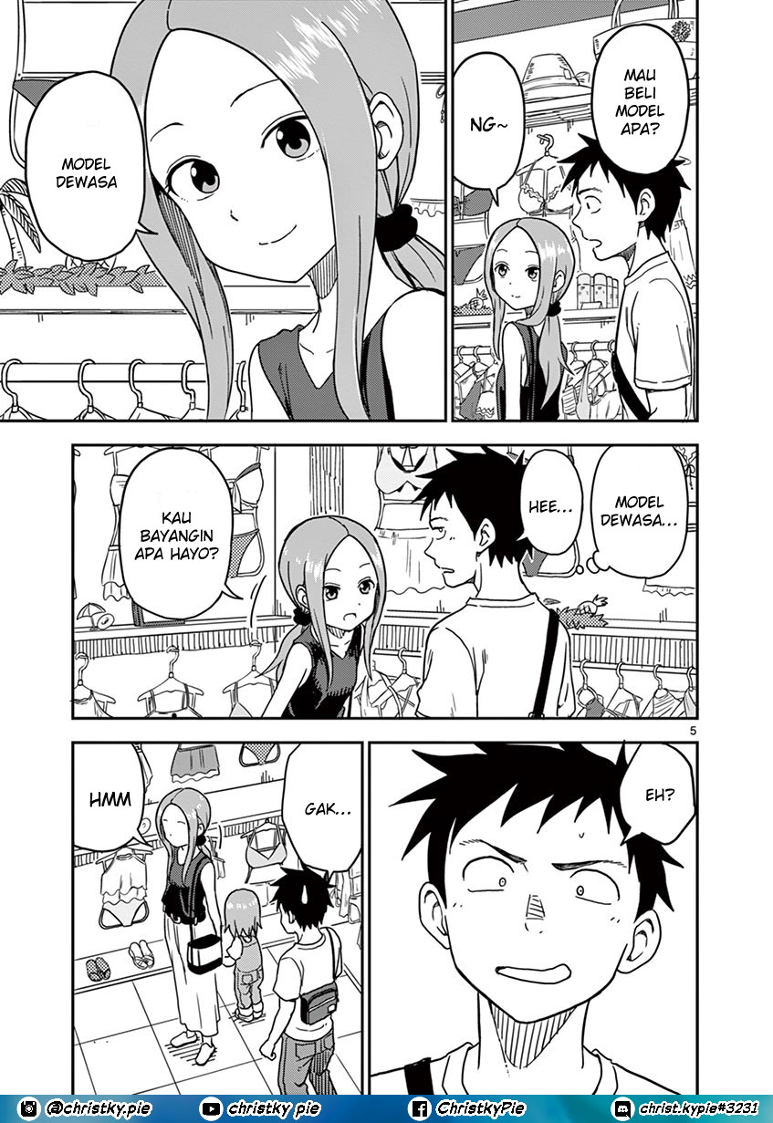 Karakai Jouzu no (Moto) Takagi-san Chapter 96 Gambar 5