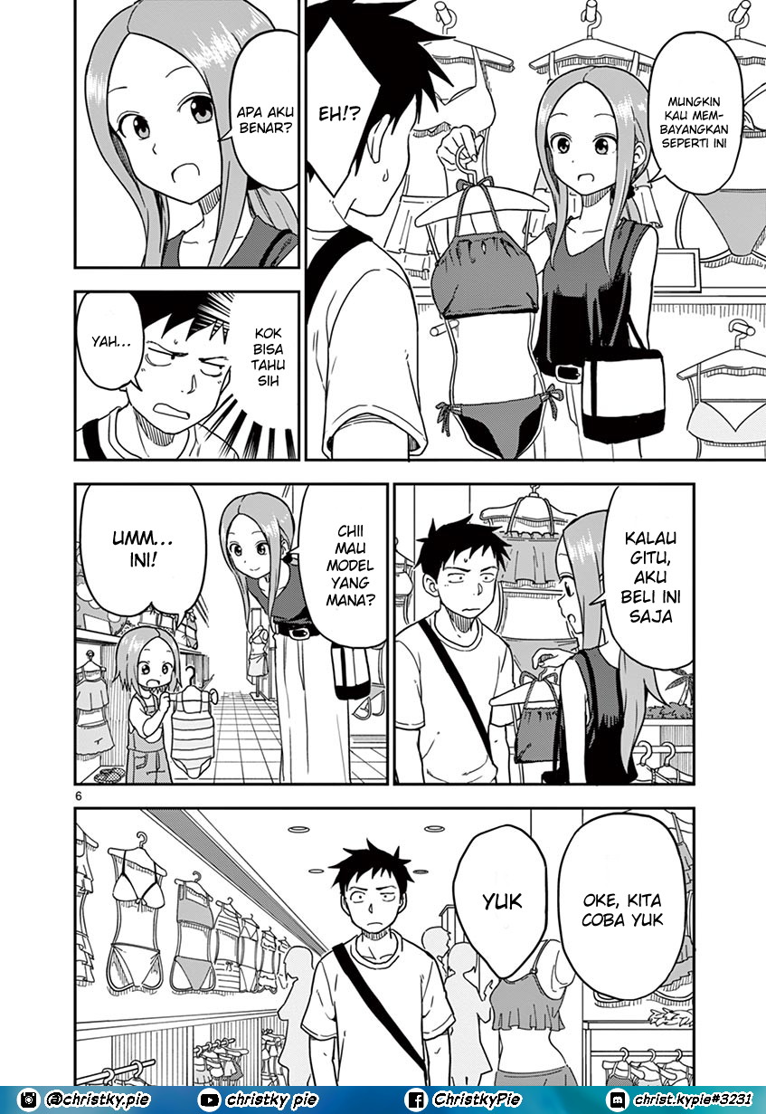 Karakai Jouzu no (Moto) Takagi-san Chapter 96 Gambar 6