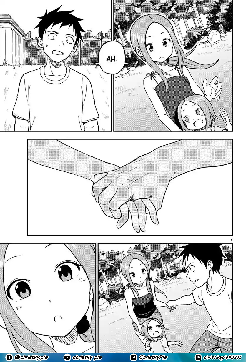 Karakai Jouzu no (Moto) Takagi-san Chapter 95.5 Gambar 7