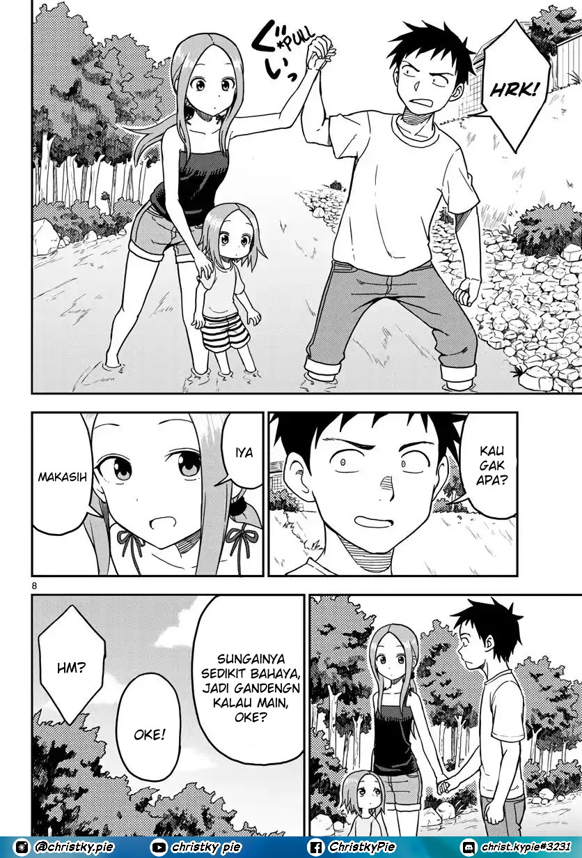 Karakai Jouzu no (Moto) Takagi-san Chapter 95.5 Gambar 8