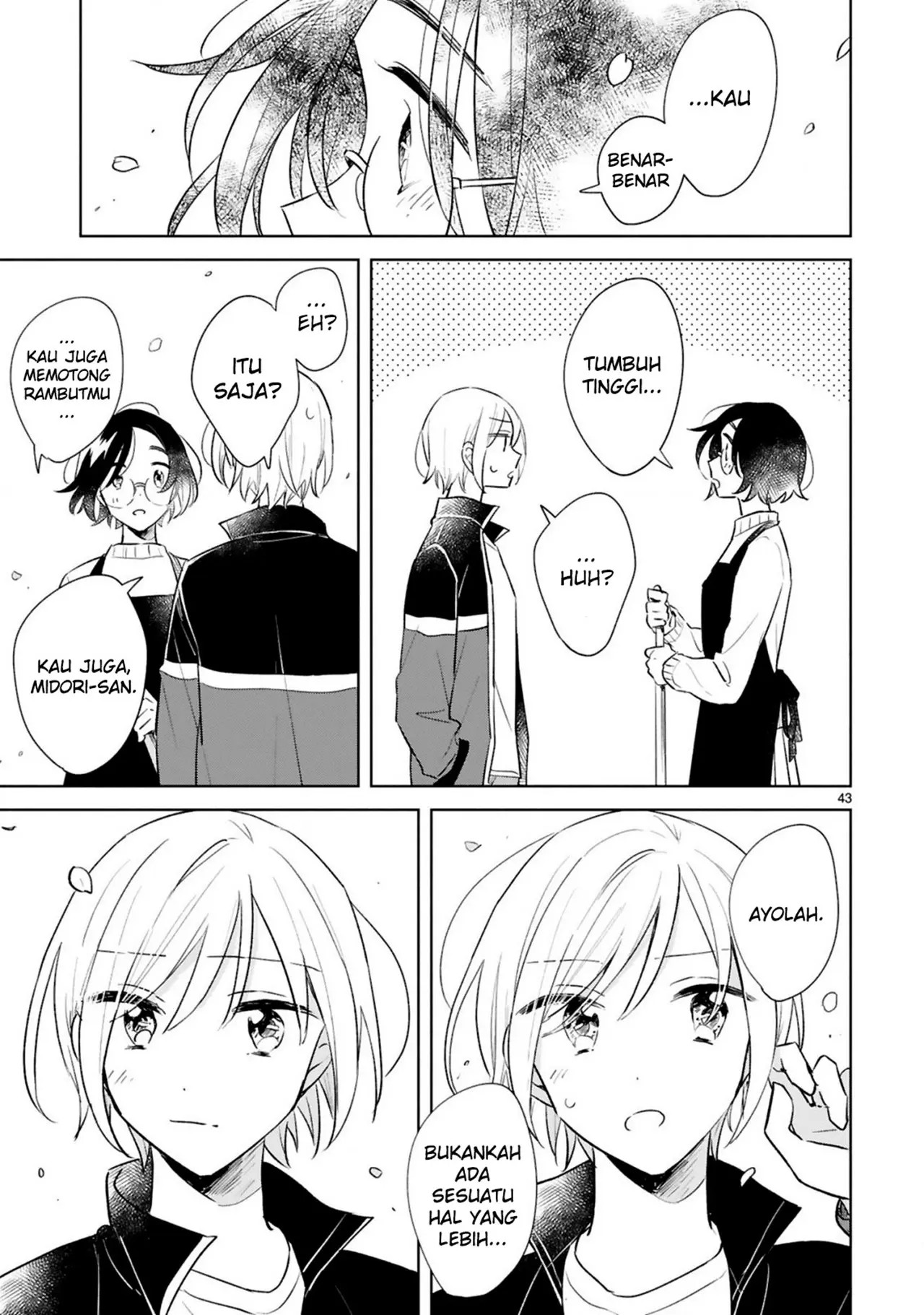 Haru to Midori Chapter 15 END Gambar 43