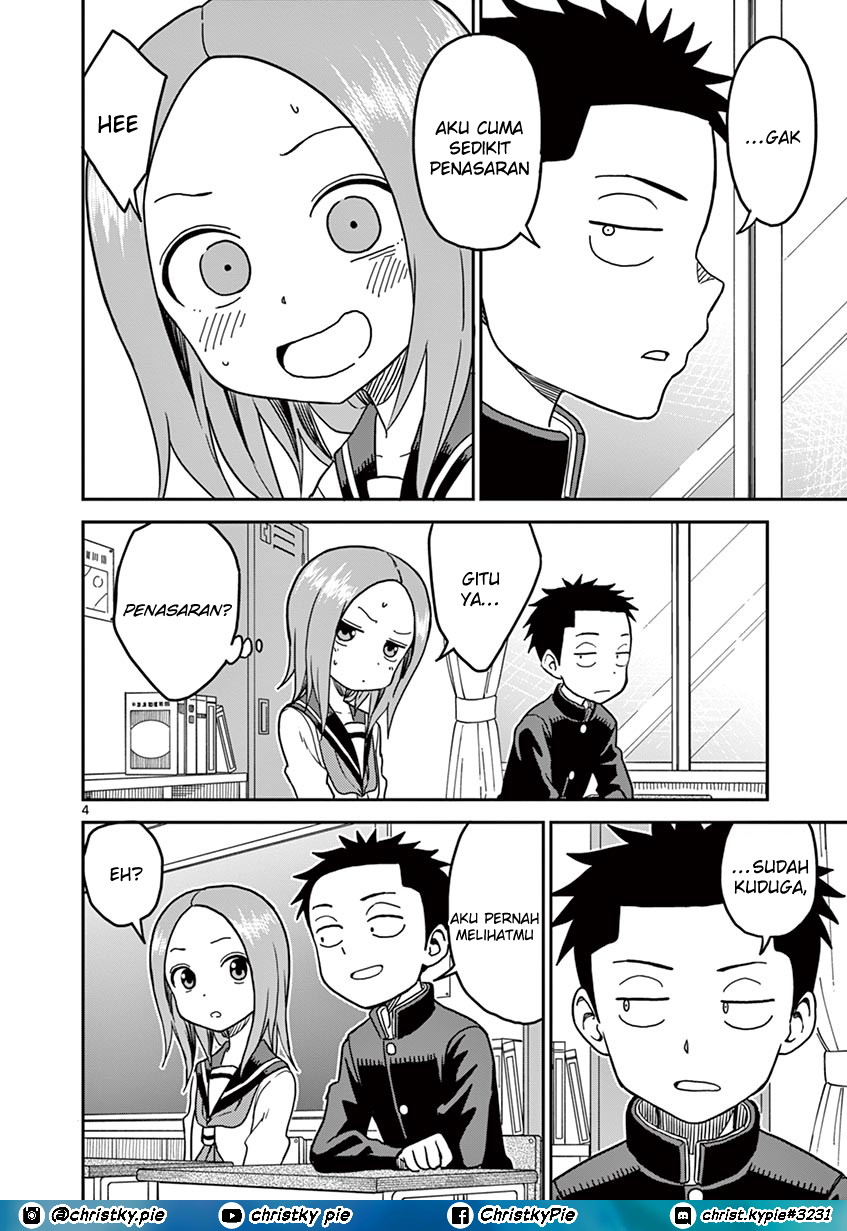 Karakai Jouzu no (Moto) Takagi-san Chapter 100 Gambar 4