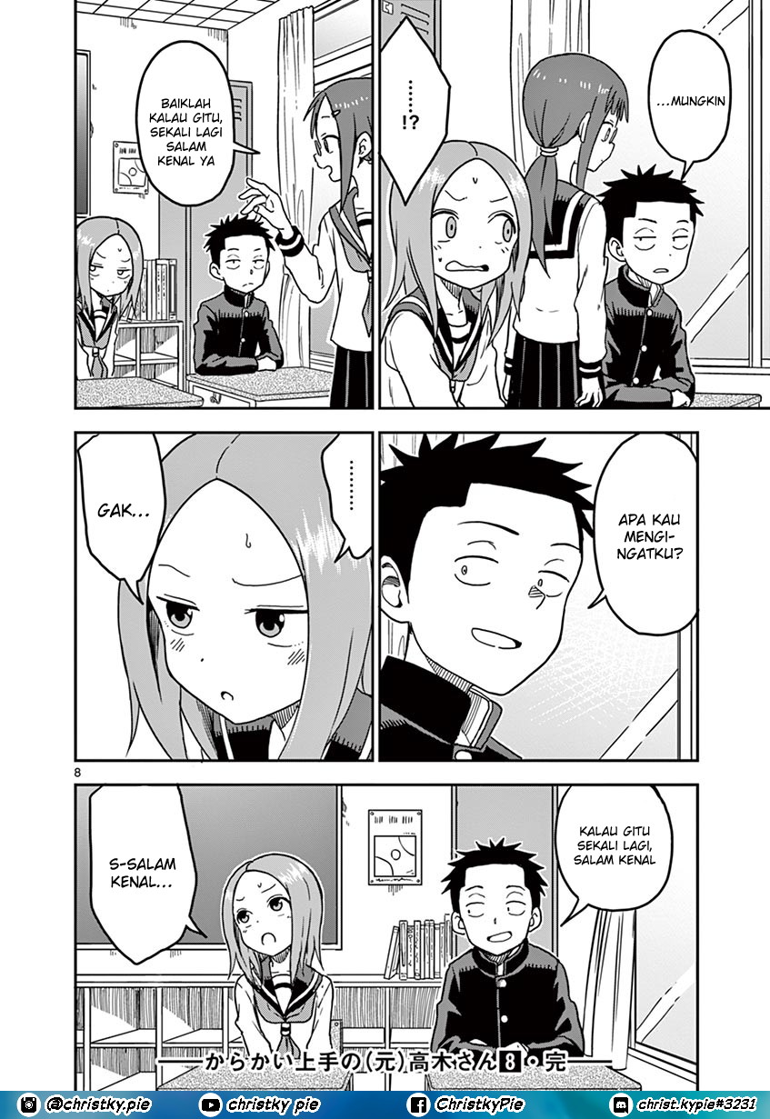 Karakai Jouzu no (Moto) Takagi-san Chapter 100 Gambar 8