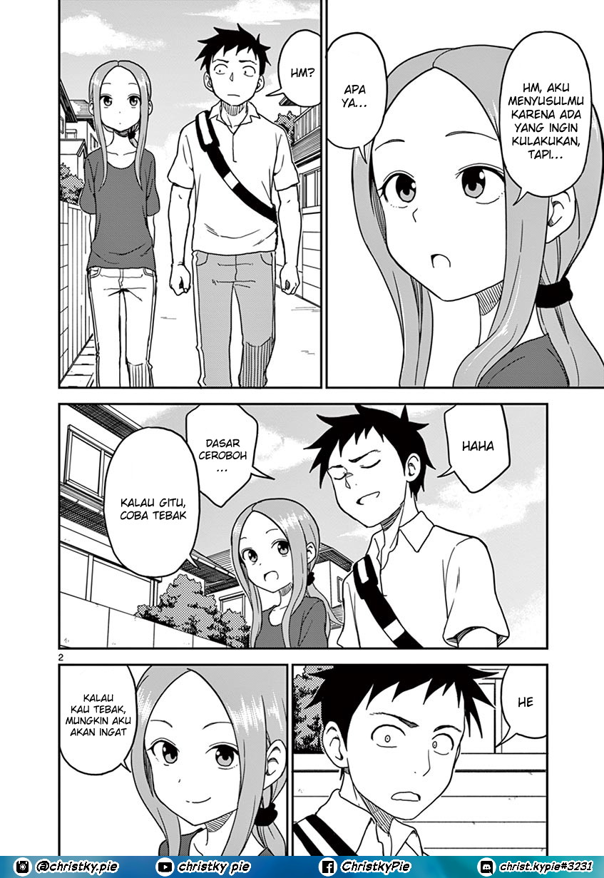 Baca Manga Karakai Jouzu no (Moto) Takagi-san Chapter 99 Gambar 2