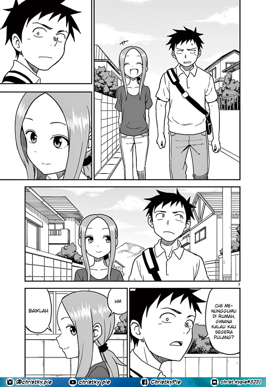 Karakai Jouzu no (Moto) Takagi-san Chapter 99 Gambar 7