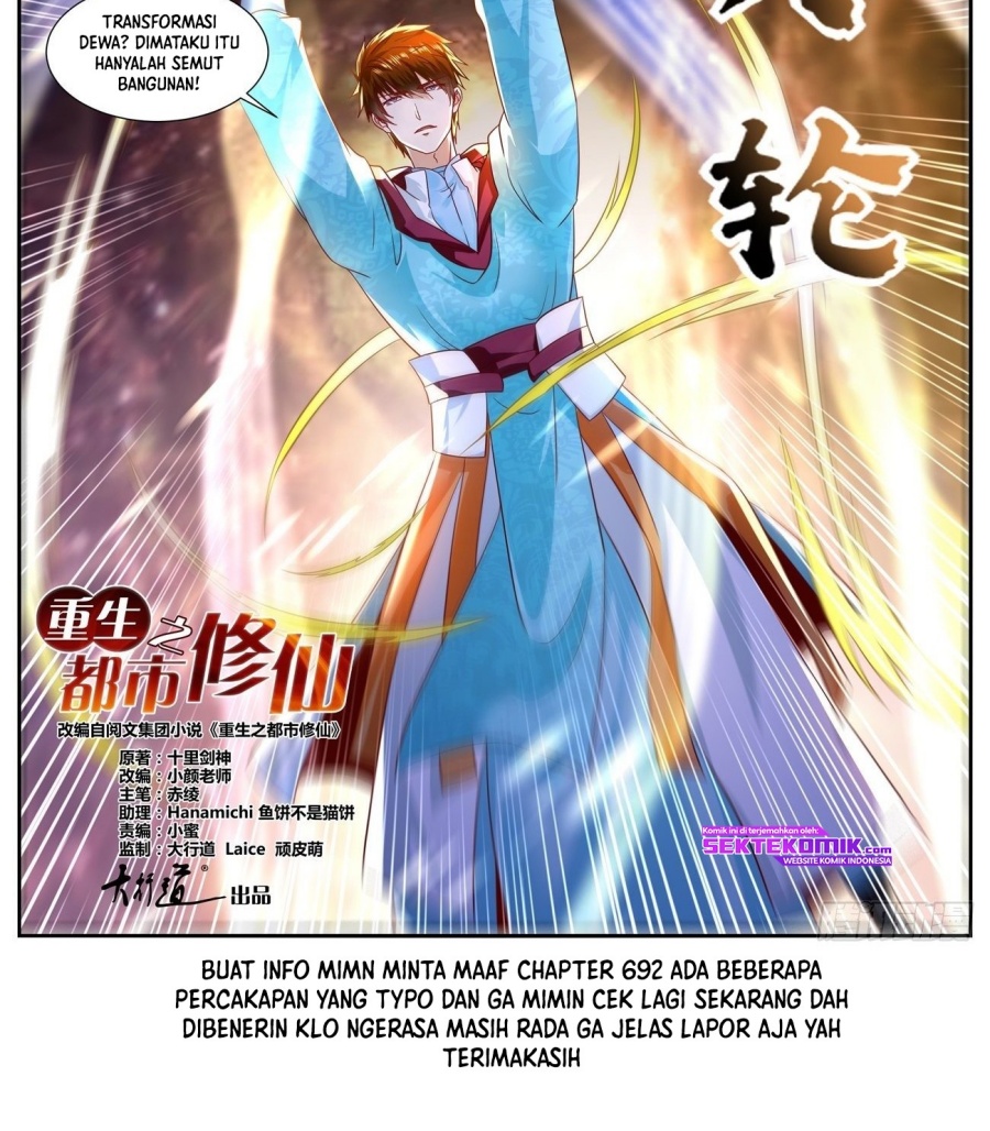 Rebirth Of The Urban Immortal Cultivator Chapter 693 Gambar 16