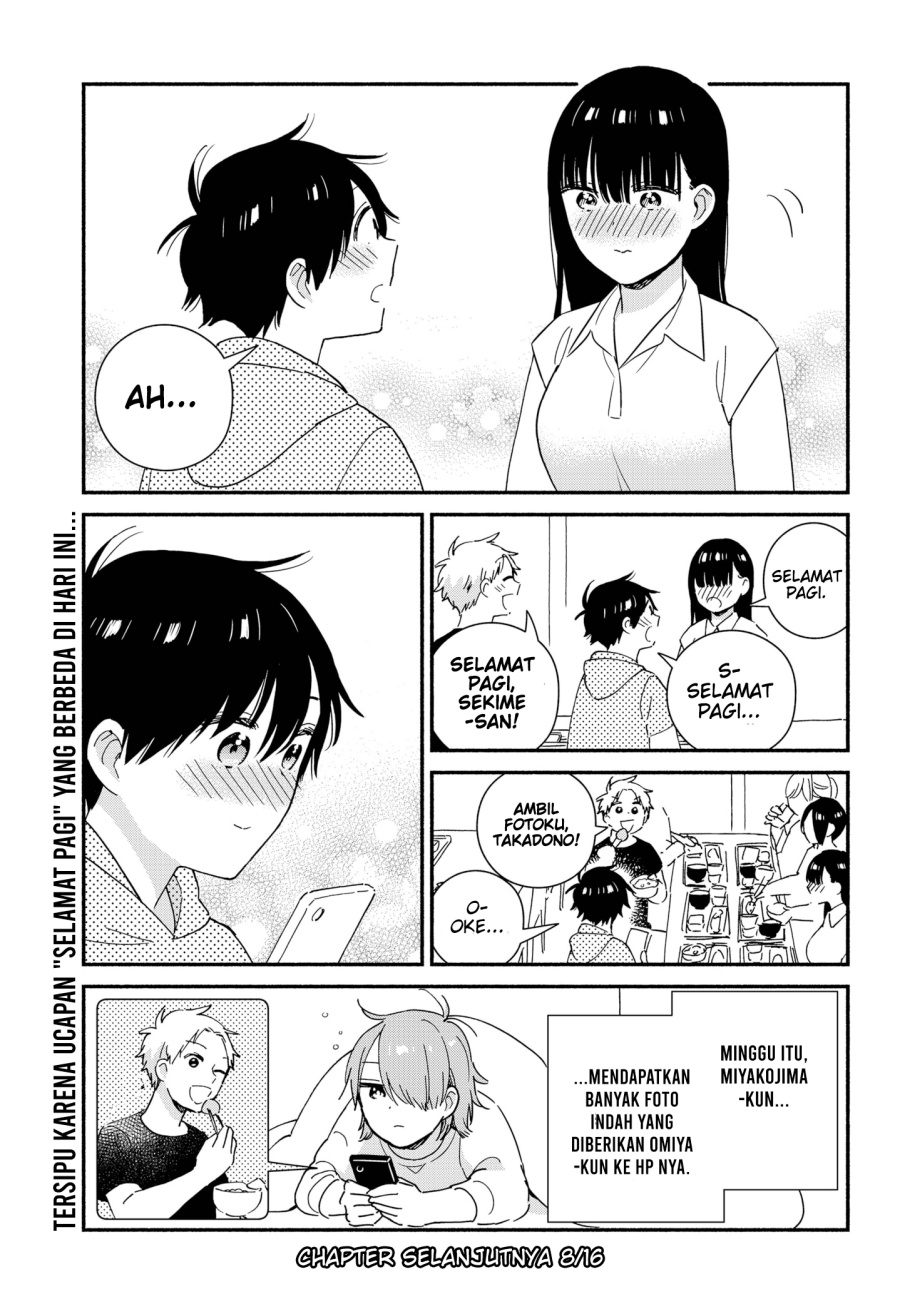 Sekimen Shinaide Sekime-san (Serialization) Chapter 24 Gambar 12