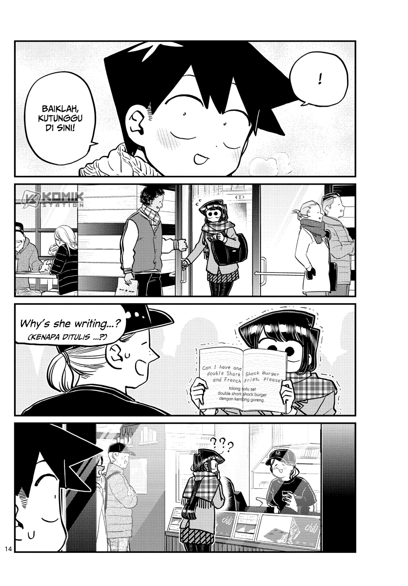 Komi-san wa Komyushou Desu Chapter 279 Gambar 16