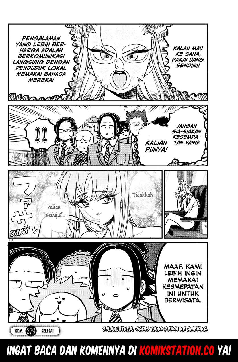 Komi-san wa Komyushou Desu Chapter 279 Gambar 20