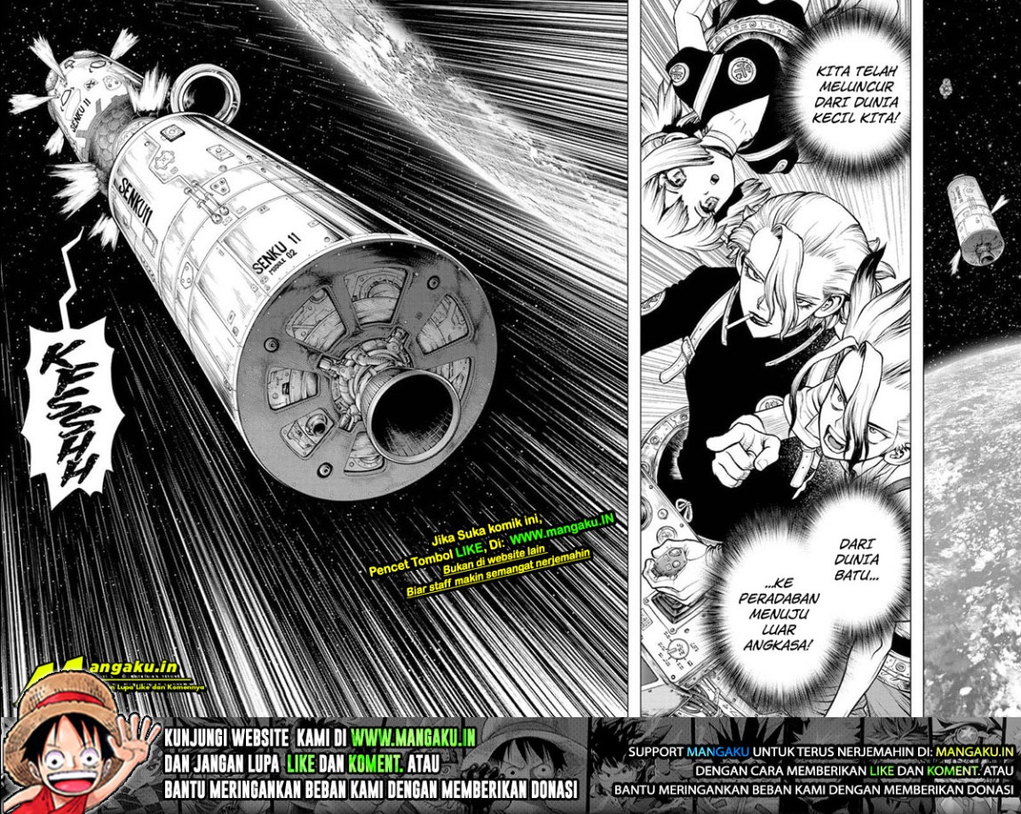 Dr. Stone Chapter 224 Gambar 14