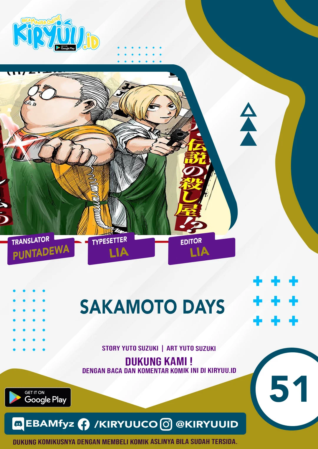 Baca Komik Sakamoto Days Chapter 51 Gambar 1