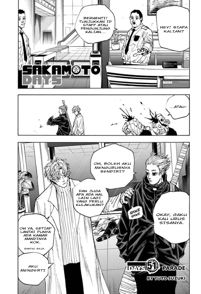 Baca Manga Sakamoto Days Chapter 51 Gambar 2