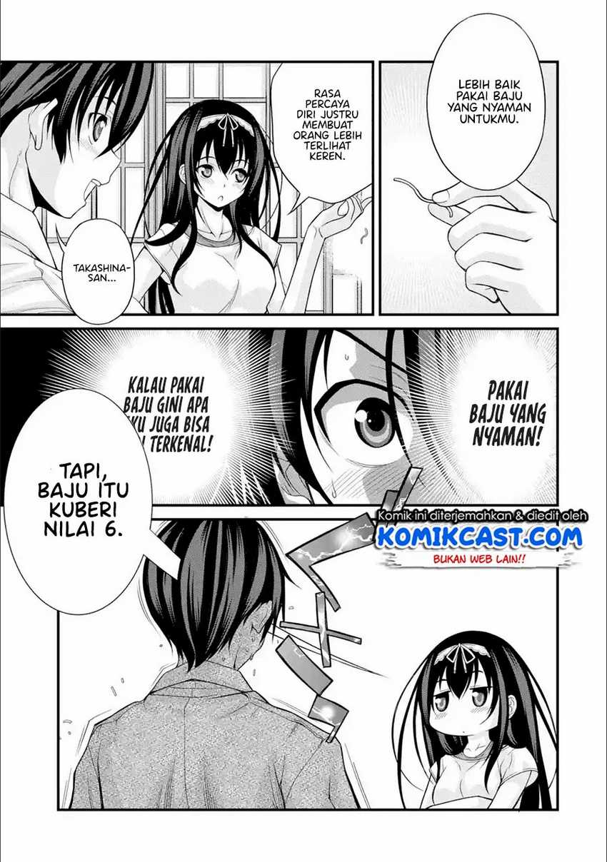 Kirei na Kurokami no Takashina-san (Mushoku) to Tsukiau Koto ni Natta Chapter 8.3 Gambar 6