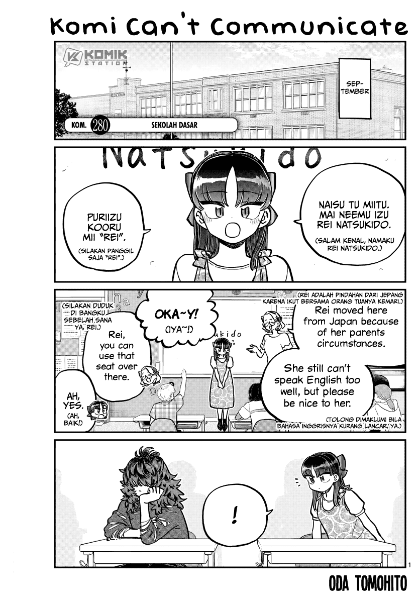 Baca Manga Komi-san wa Komyushou Desu Chapter 280 Gambar 2