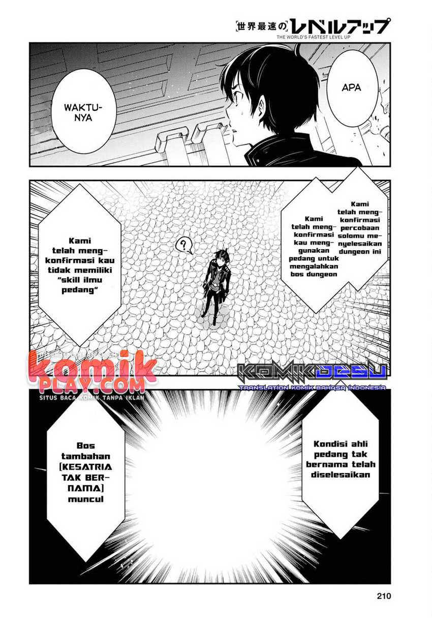 Sekai Saisoku no Level Up! Chapter 6 Gambar 29