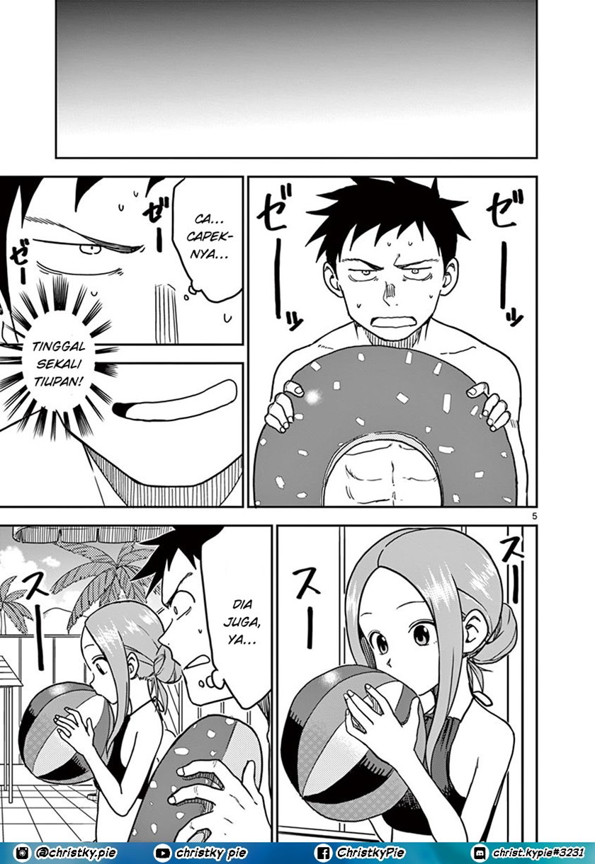 Karakai Jouzu no (Moto) Takagi-san Chapter 101 Gambar 5