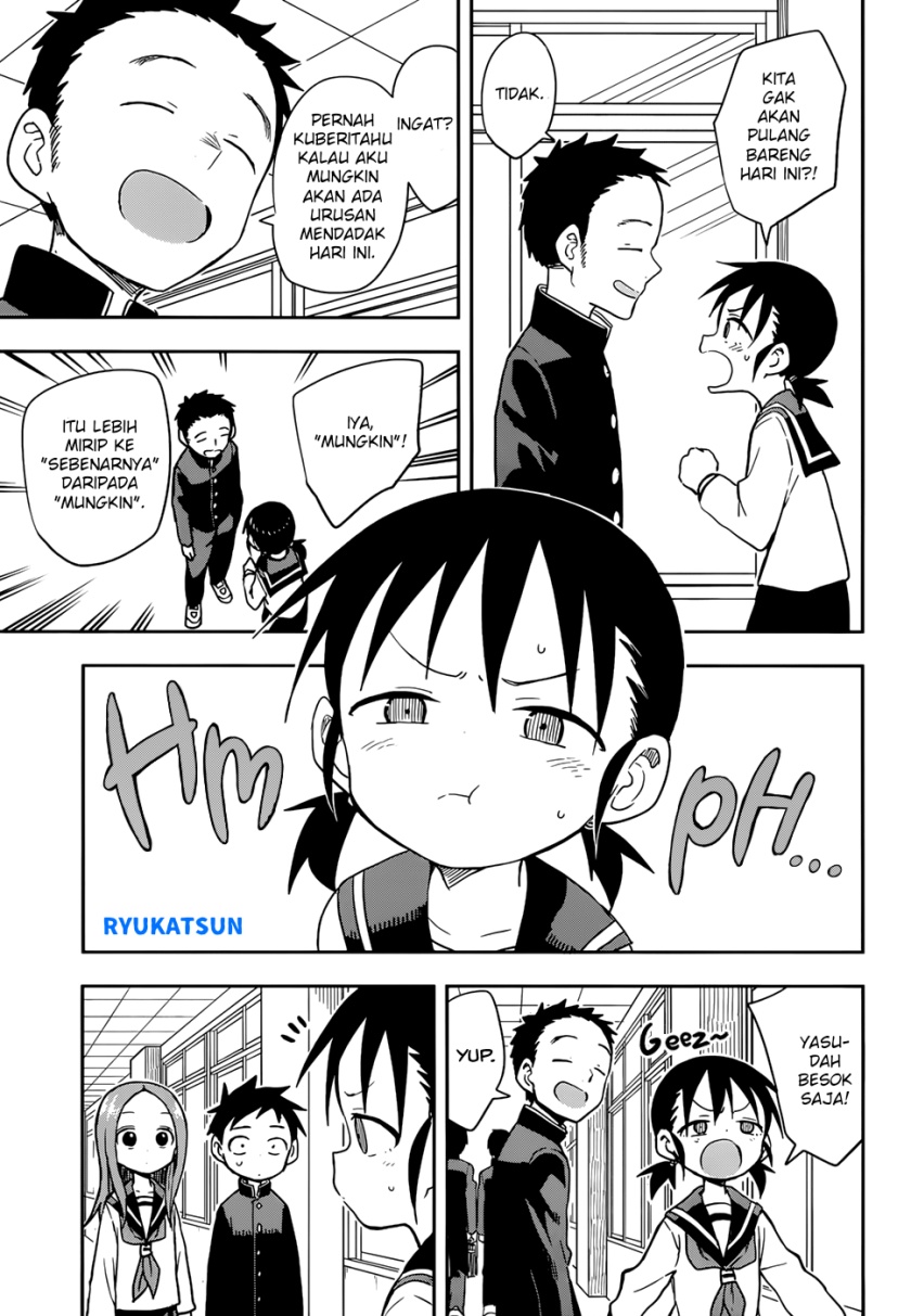 Karakai Jouzu no Takagi-san Chapter 148 Gambar 4