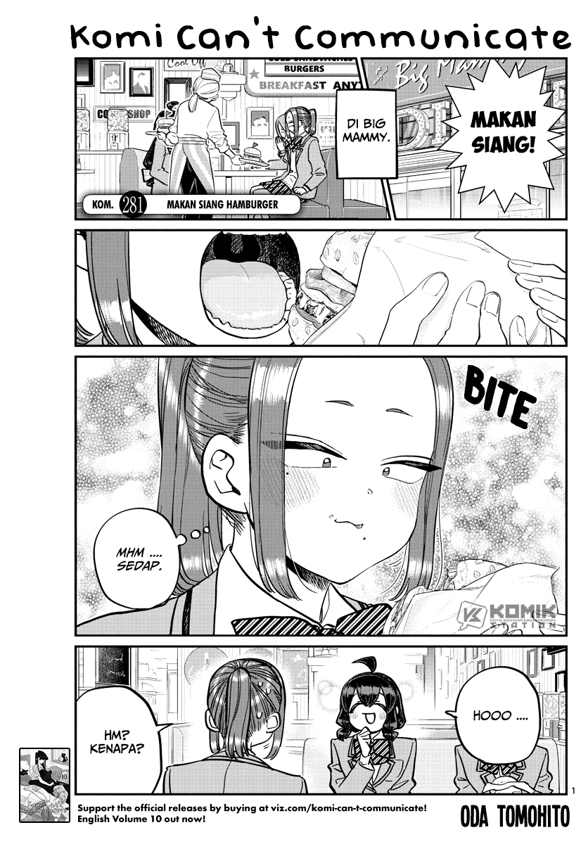 Baca Manga Komi-san wa Komyushou Desu Chapter 281 Gambar 2