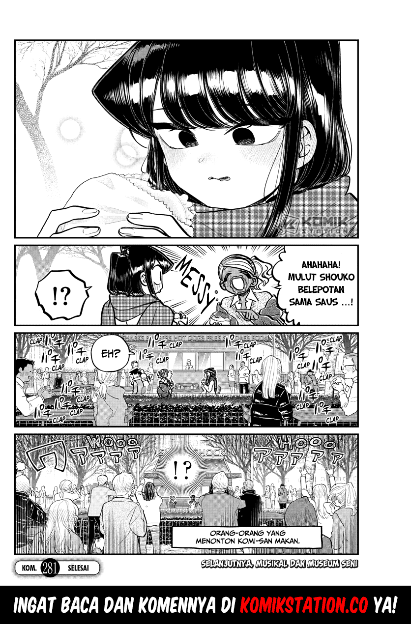 Komi-san wa Komyushou Desu Chapter 281 Gambar 9