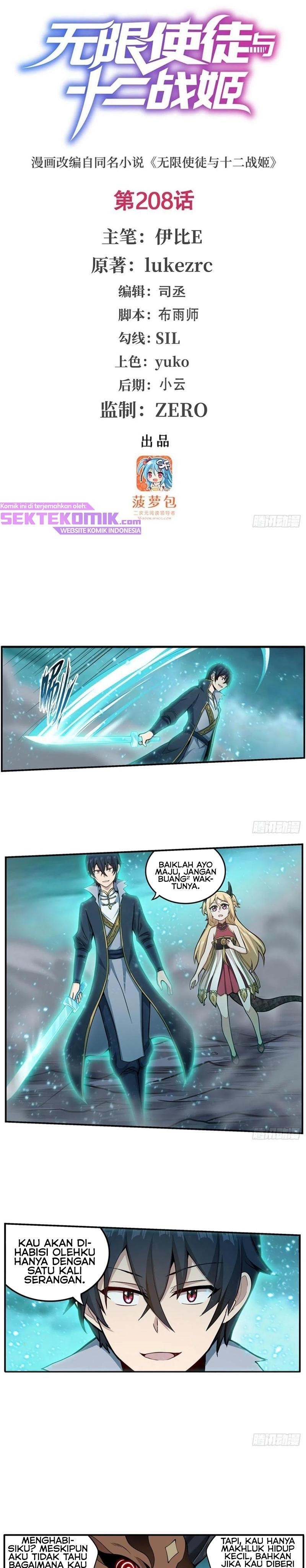 Baca Manhua Wuxian Shitu Chapter 208 Gambar 2