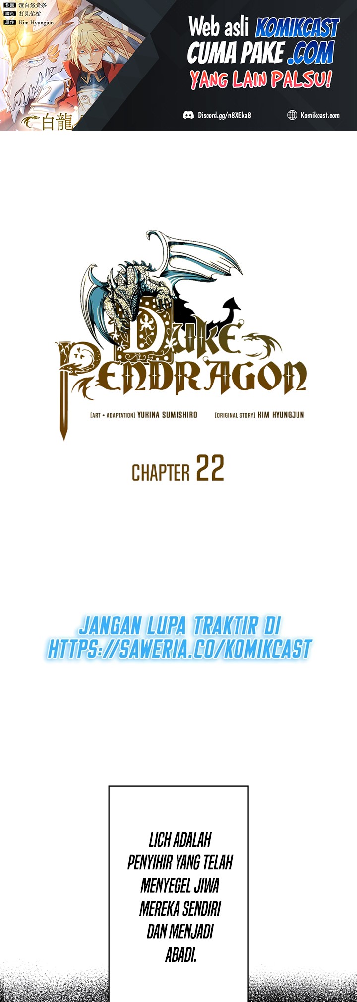 Baca Manhwa White Dragon Duke: Pendragon Chapter 22 Gambar 2