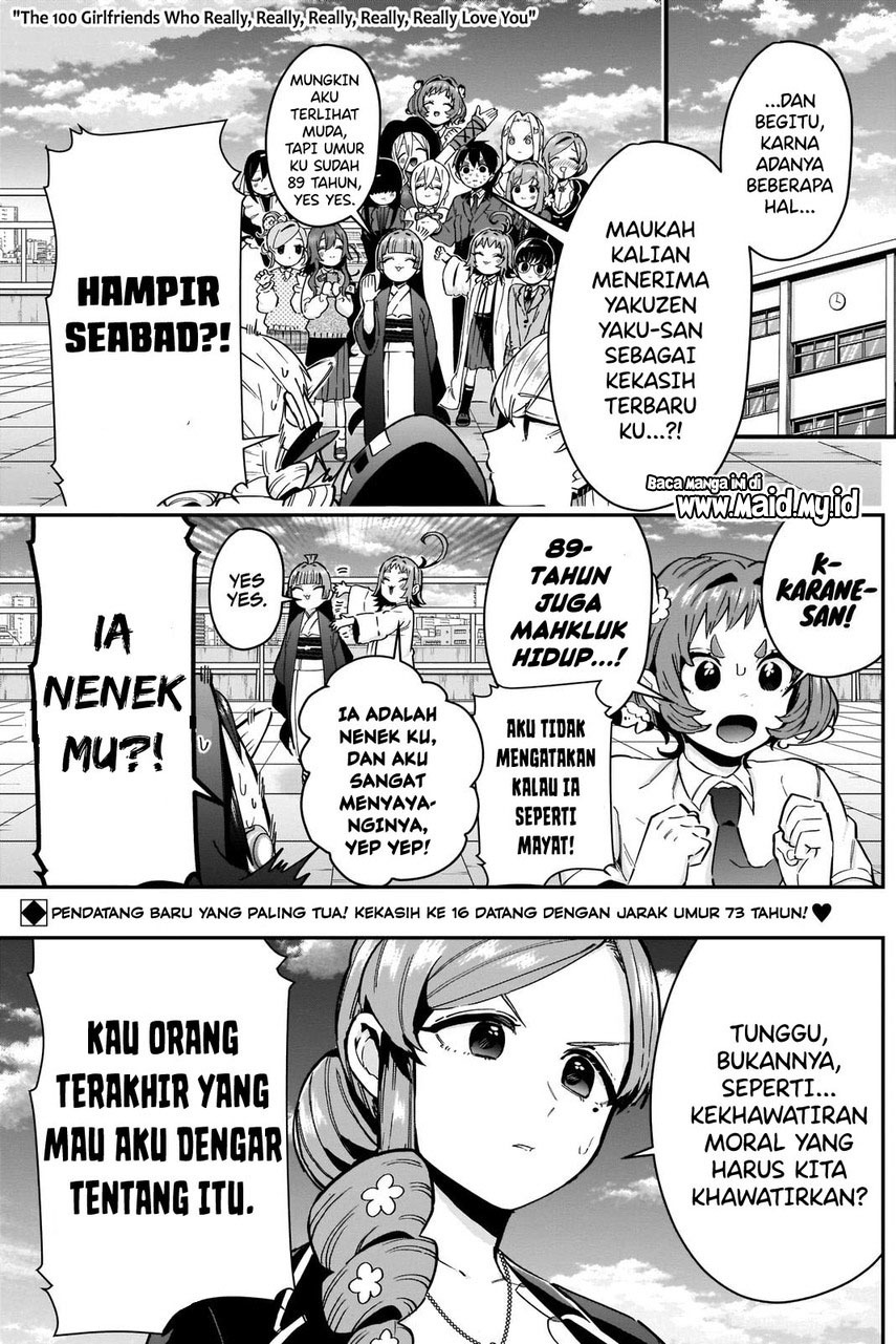 Kimi no Koto ga Dai Dai Dai Dai Daisuki na 100-ri no Kanojo Chapter 76 Gambar 4