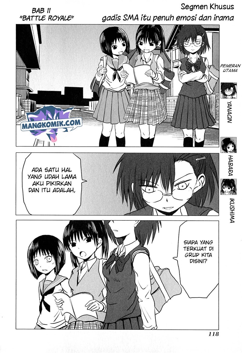 Baca Manga Danshi Koukousei no Nichijou Chapter 81.11 Gambar 2